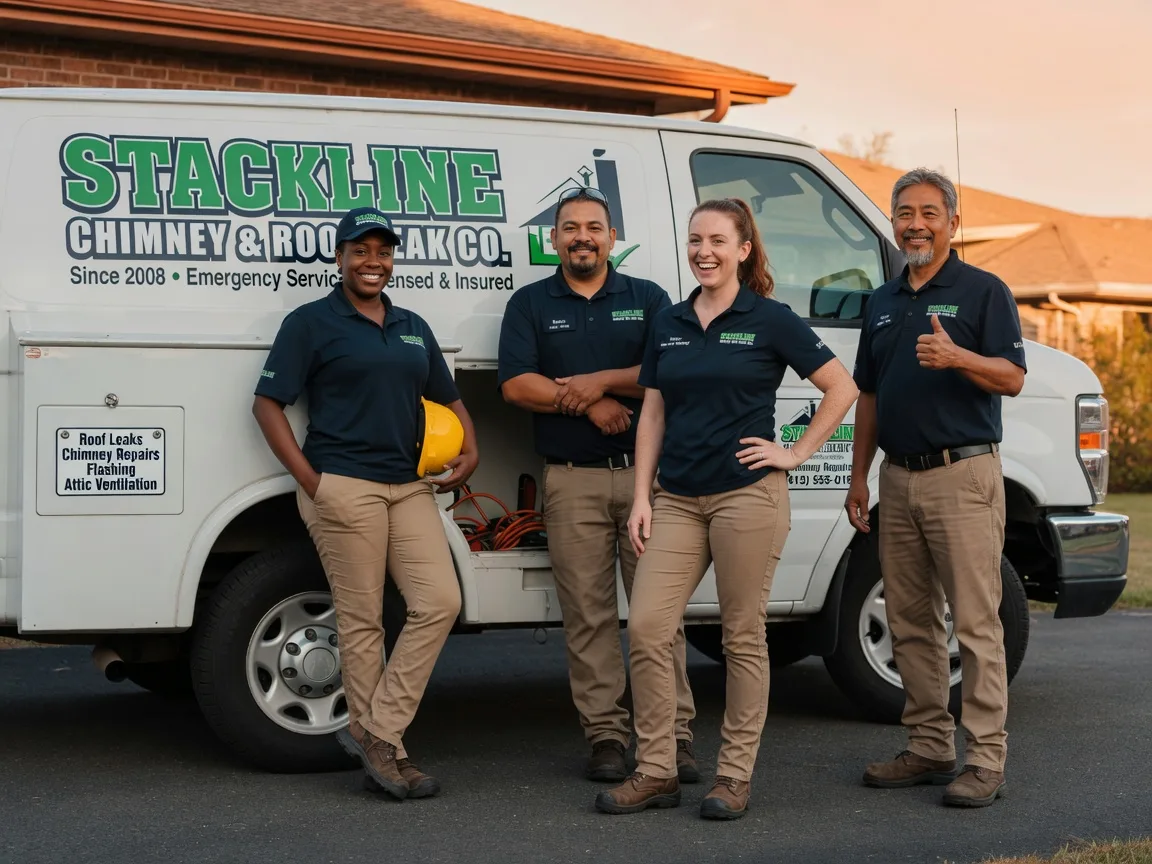 Chimney flashing repair company in Senecaville, OH
